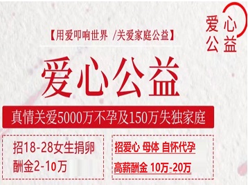 云南捐卵助孕生子 爱心志愿者招募
